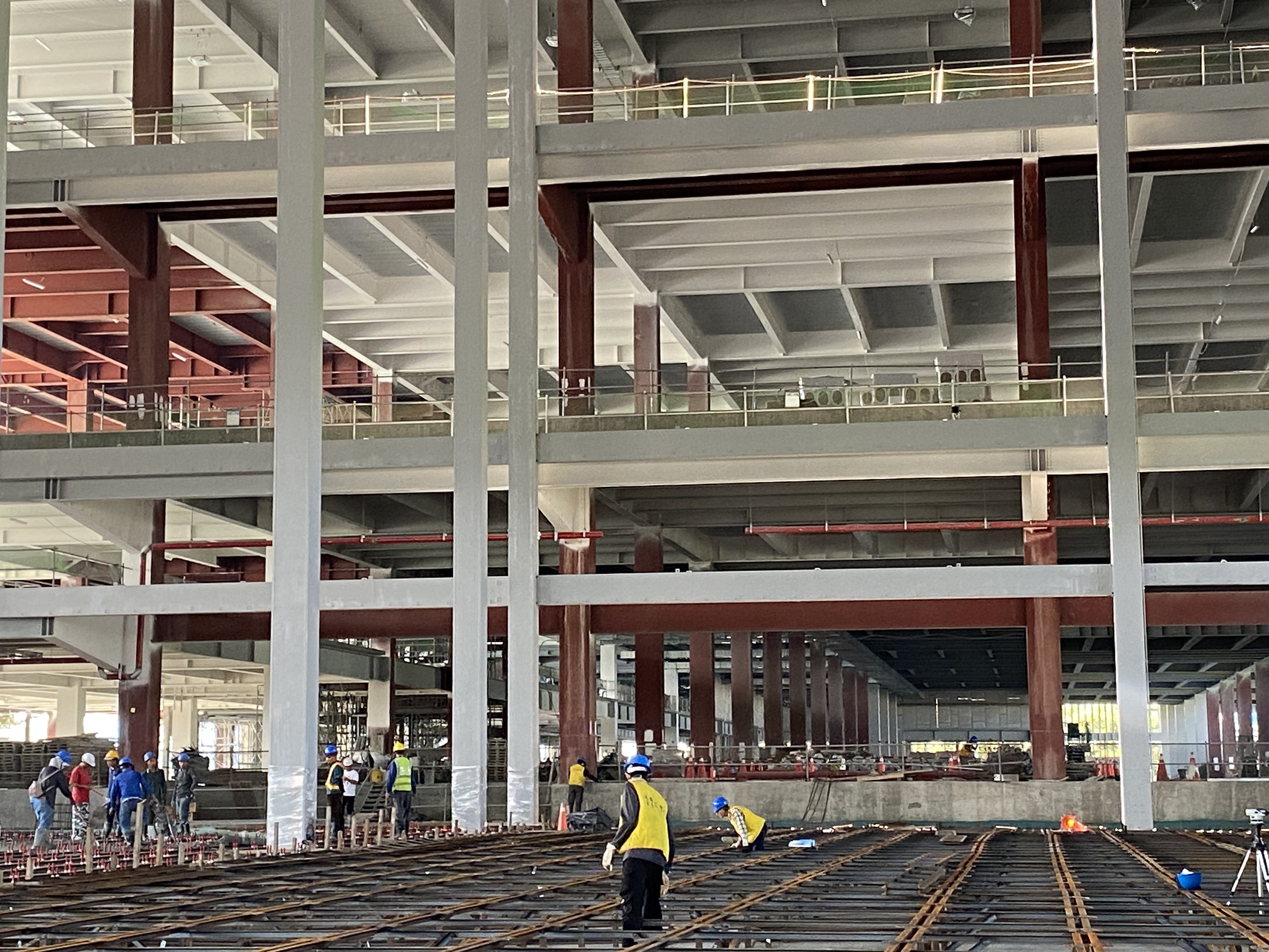 自動倉儲基礎架台施工